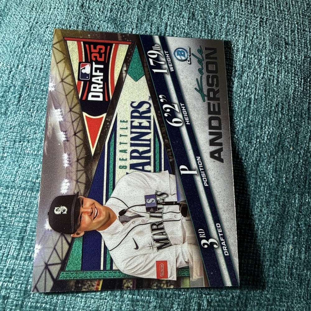 2025 Bowman Draft #BDN-3 – Kade Anderson Bowman Draft Night – Mariners