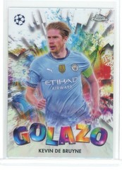 2024-25 TOPPS CHROME UEFA CLUB COMPETITIONS GOLAZO KEVIN DE BRUYNE #29