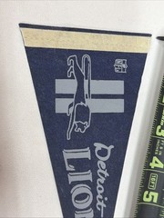 Vintage Detroit Lions Michigan Nfl Football MINI Pennant 4×9 Inches