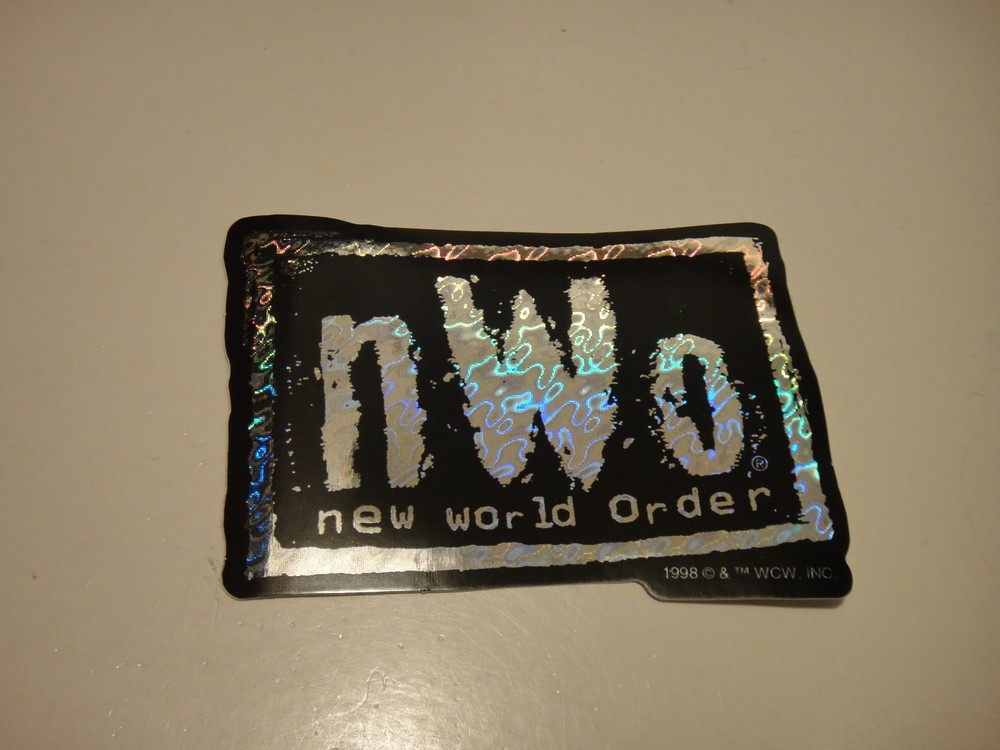1998 WCW NWO Wrestling Vending Machine Stickers Prism Prizm 90s – You Choose