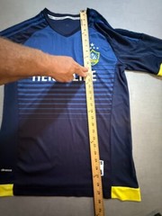 Los Angeles Galaxy MLS Adidas Climacool Jersey Mens M Blue Blank Short Sleeve