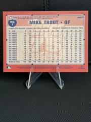 2026 Topps Series 1 T91-1 Mike Trout Black Crackle 8/10
