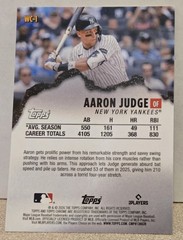 Topps 2024 Archives Aaron Judge Yankees 1996 Wrecking Crew Insert #96WC-1 MLB