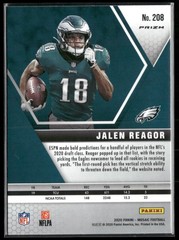 2020 Panini Mosaic #208 Jalen Reagor Prizm Camo Pink