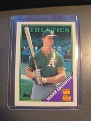 1988 Topps – Topps All-Star Rookie Mark McGwire #580
