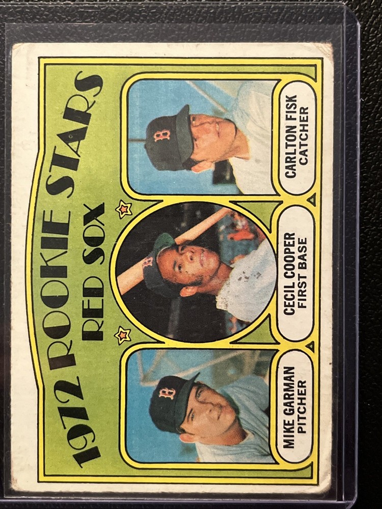 1972 Topps – 1972 Rookie Stars Carlton Fisk, Cecil Cooper, Mike Garman #79 (RC)