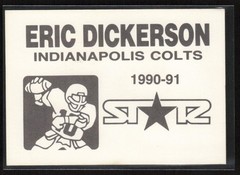 Eric Dickerson 1990-91 Star Indianapolis Colts