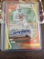 2021 ABSOLUTE ORANGE ROOKIE 31/75 AUTO QUINCY ROCHE Pittsburgh STEELERS RC