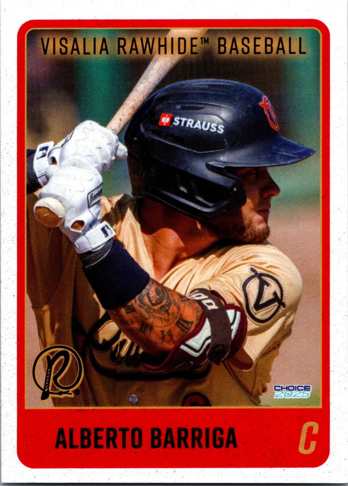 Alexander Benua 2025 Choice Visalia Rawhide #18 Visalia Rawhide