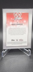 Raquel Rodriguez 2026 Topps Chrome WWE Sapphire #84 Yellow Refractor /75