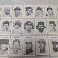 1969 Milton Bradley Baseball Game Single Cards Your Choice VG-EX Vintage