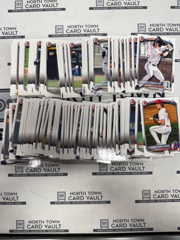 2025 Bowman Draft 1st Bowman & Prospects – Lot Of 100 Paper Cards-Free Shipping