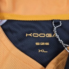 Cornwall Rugby Shirt Mens XL Black Yellow Kooga Union Jersey CRFU Top