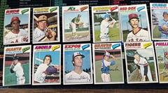 1977 Topps Baseball U-Pick #541-660 VGEX+ Free Shipping on 3+ Cards!