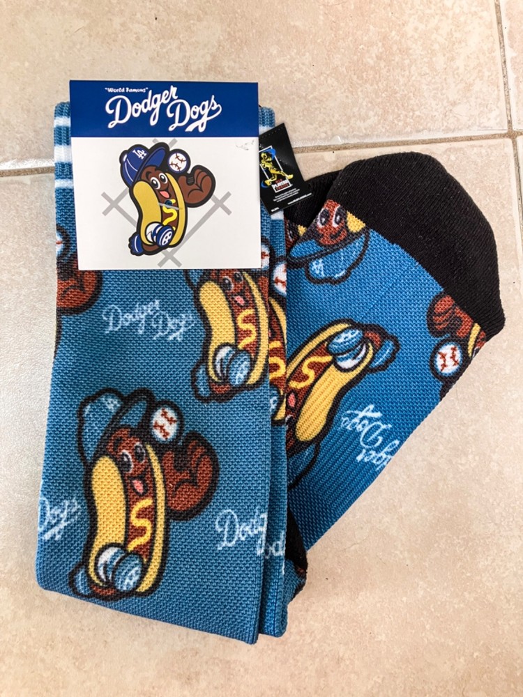 Los Angeles Dodgers Dog Socks M/L Unisex