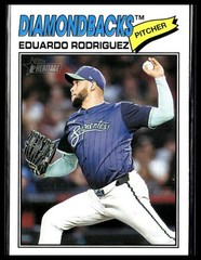 2026 Topps Heritage 288 Eduardo Rodriguez Arizona Diamondbacks Short Print SP