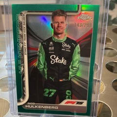 F1 Topps Chrome / Lights Out Nico Hulkenberg 5-Card Lot Halo Portrait /299