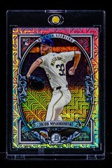 Jacob Misiorowski RARE PANDORA REFRACTOR INVESTMENT ROOKIE CARD Brewers SP RC