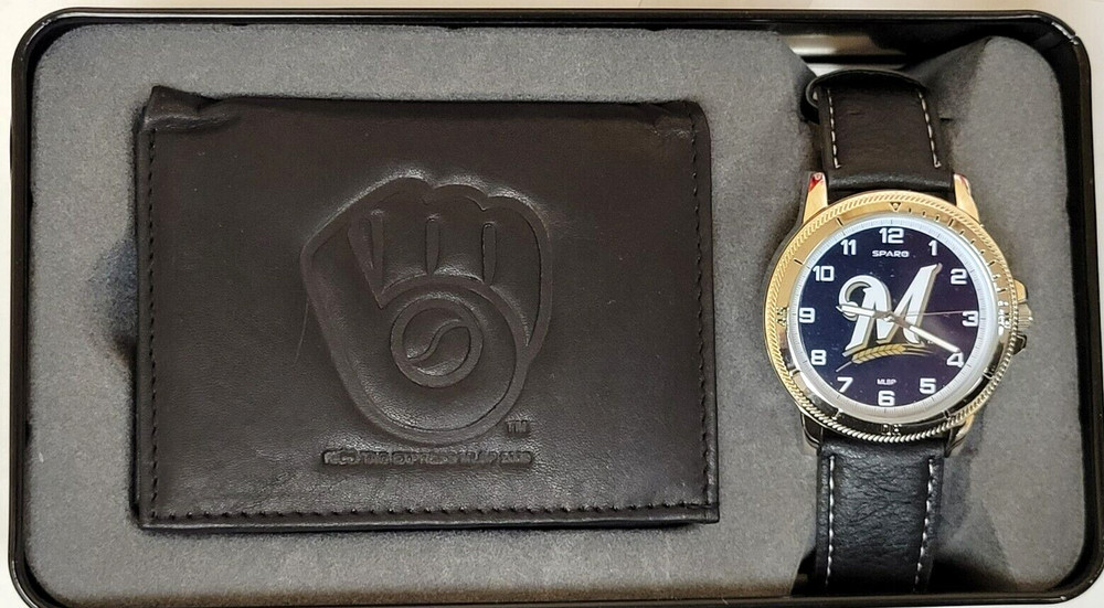 MLB Milwaukee Brewers Men&rsquo;s Watch, New (WTWAWA – 4505)
