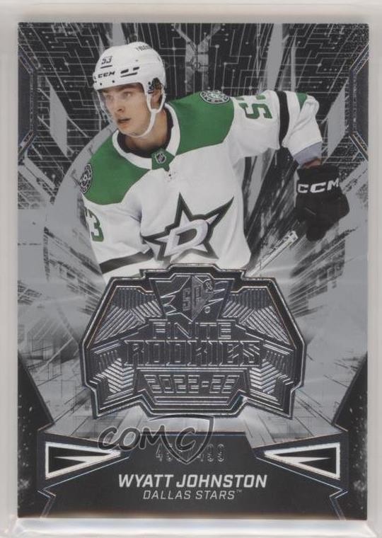 2022-23 SPx Finite Rookies 456/499 Wyatt Johnston #F-48 RC 19qt