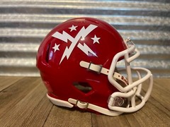 Custom DC Defenders (XFL 2020) Speed Mini Helmet