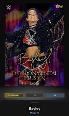 Bayley – Aurora Environmental Illusion Signature Legendary Slam WWE Mirage 26
