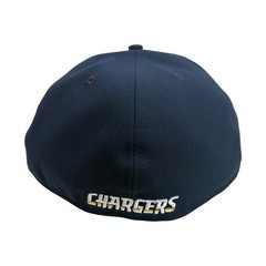 Los Angeles Chargers New Era 59 Fifty fitted NFL Dark Blue cap hat Size 7 3/4