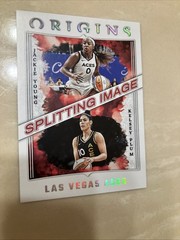 2023 Panini Origins WNBA Splitting Image Jackie Young Kelsey Plum (RC) #8