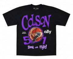 Ally WNBA Playa Society Syd Colson 51 Bank on Syd T-Shirt Black NWOT Size XXL