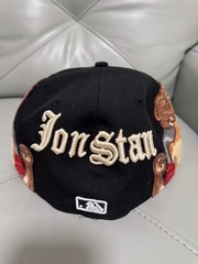 New Era & Jon Stan New York Yankee , Black Color ; Fitted SIZE : 7 5/8