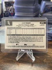 2025 Topps Chrome – Drew Thorpe #275 Blue Lava Refractor /150 (RC)