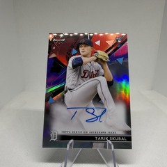 2021 Topps Finest Tarik Skubal RC Refractor Auto #FA-TSK Dodgers Tigers