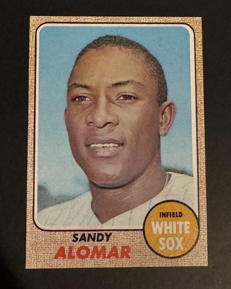 1968 Topps Set-Break #541 Sandy Alomar Sr. Chicago White Sox