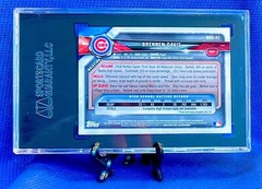 BRENNEN DAVIS 2018 Bowman Chrome Draft Refractor #BDC47 Rookie CUBS SGC 9 MINT