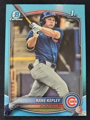 2025 Bowman Draft Kane Kepley Parallel Lot 5 Base, Mojo, Sky Blue, Green BDC-200