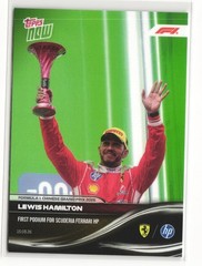 2026 Formula 1 One Topps NOW #21 Lewis Hamilton 1st Podium with Ferrari