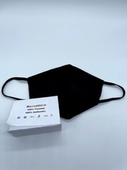 Size XL Laver Cup 2021 x UNIQLO Black Logo Airism Face Mask Cover 🚨 STAFF & VIP