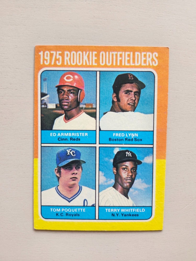 Fred Lynn RARE Vintage Rookie 1975 Topps #622 Boston Red Sox Angels RC COOL!