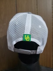 Oregon Ducks Adjustable Logo Trucker Hat Grey/White Top Of The World