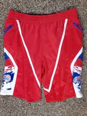 Mens Large Zipway Los Angeles Clippers Embroidered Red Basketball Shorts Baggy