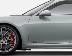 CUSTOM PAIR of (2) 2023-2026 PORSCHE 992 Carrera T Vinyl Sticker Door Decal Set