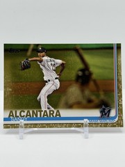 2019 Topps Sandy Alcantara Gold #/2019 #526 Miami Marlins