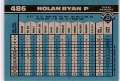1990 Bowman #486 Nolan Ryan (AG)
