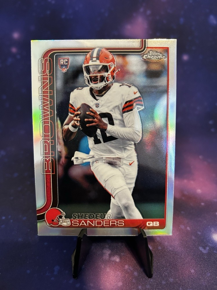 Shedeur Sanders [Refractor] #315 [Rookie] 2025 Topps Chrome