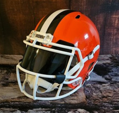 MIRRORED Full Size Football Helmet Visors Comes With Set of Clips DISPLAY ONLY