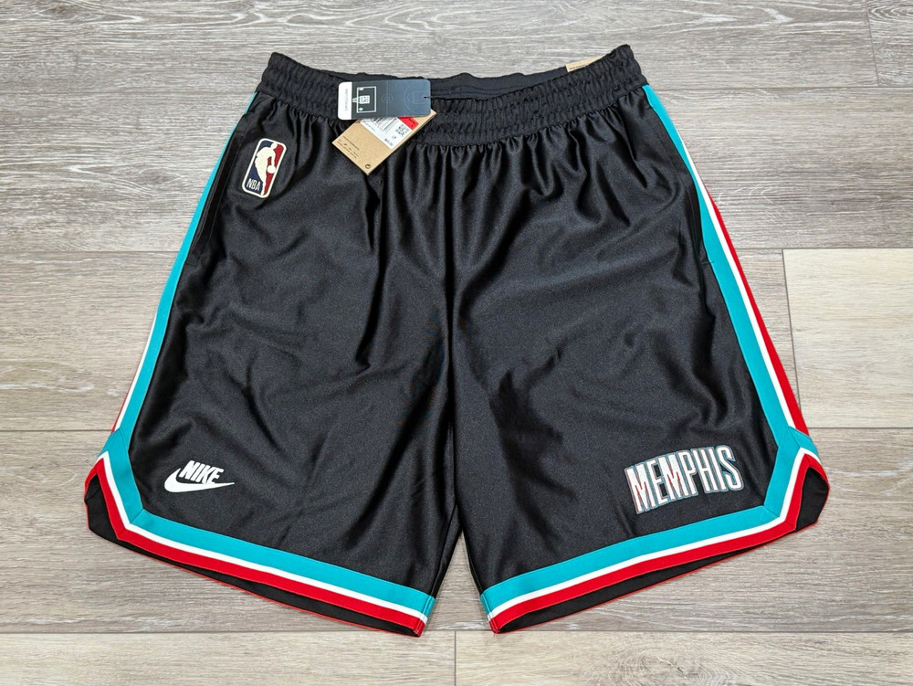 Men Nike DNA Memphis Grizzlies Hardwood Classics NBA Basketball Shorts Size L