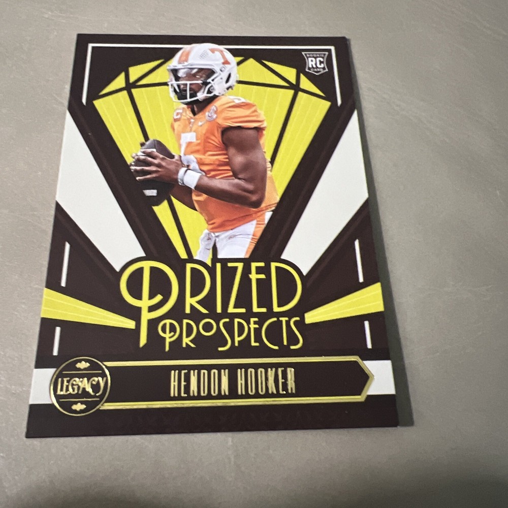 2023 Panini Legacy Prized Prospects RC #PP-6 HENDON HOOKER Detroit Lions
