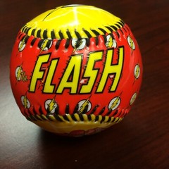 *RETIRED* DC Comics FLASH!! Embossed and Glossed Very Rare
