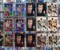 Lot 2003-04 Las Fichas de la Liga Zinedine Zidane #618 Real Madrid Lot X 15