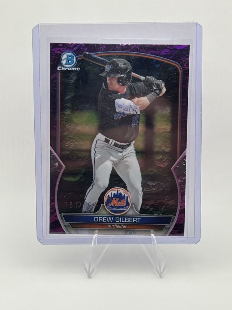 2023 Bowman Draft – Chrome Drew Gilbert #BDC-41 Fuchsia Lunar Refractor /199